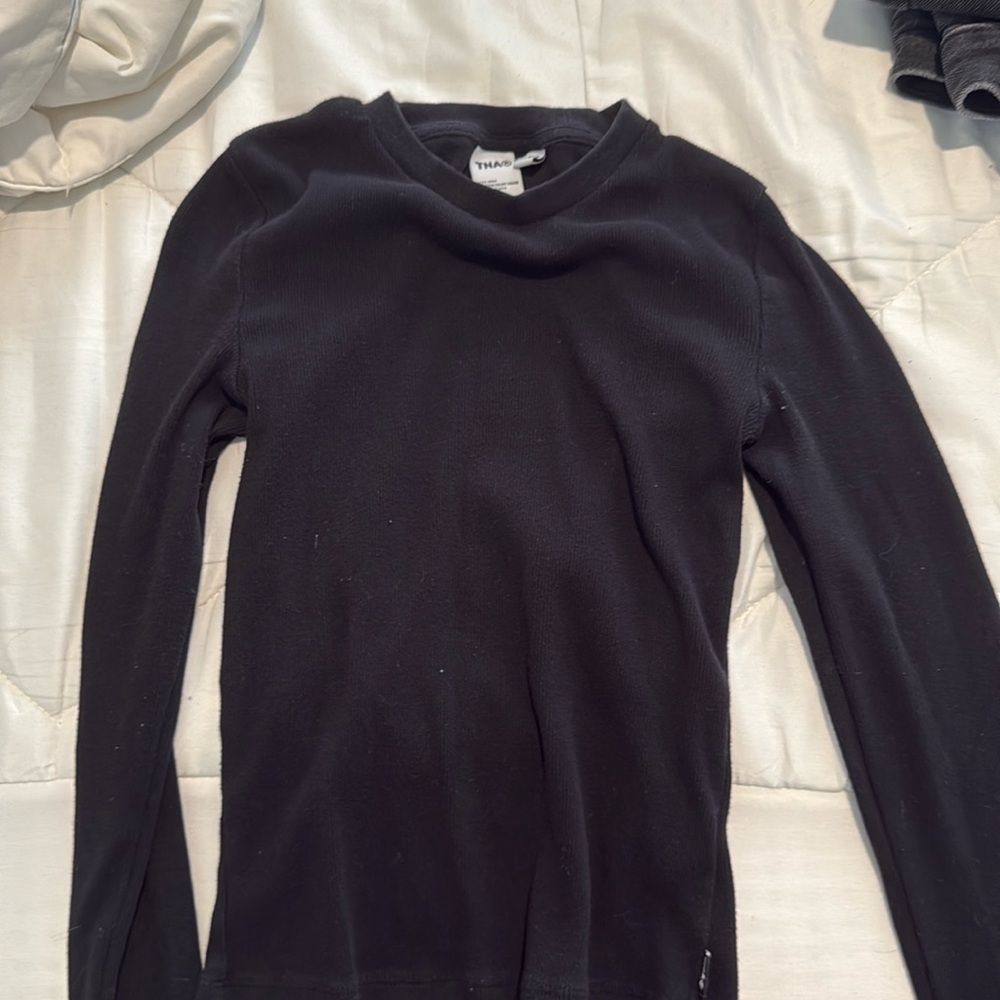 BLACK TNA LONGSLEEVE SIZE XXS